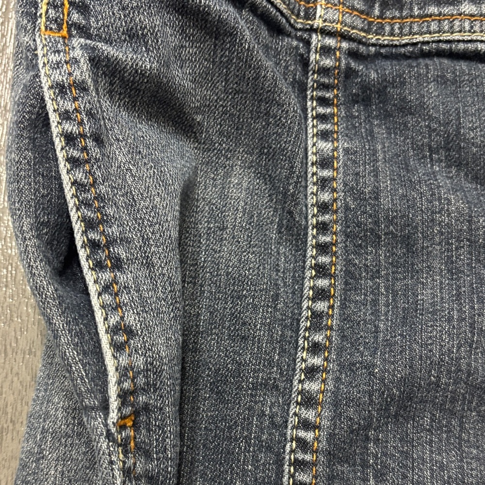 GAP Y2K Denim Mini Low Rise Full Snap Button Front Casual Jean Skirt - Picture 6 of 11
